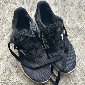 Adidas Men's Black Athletic Sneakers